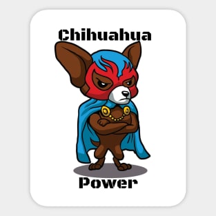 Chihuahua power Sticker